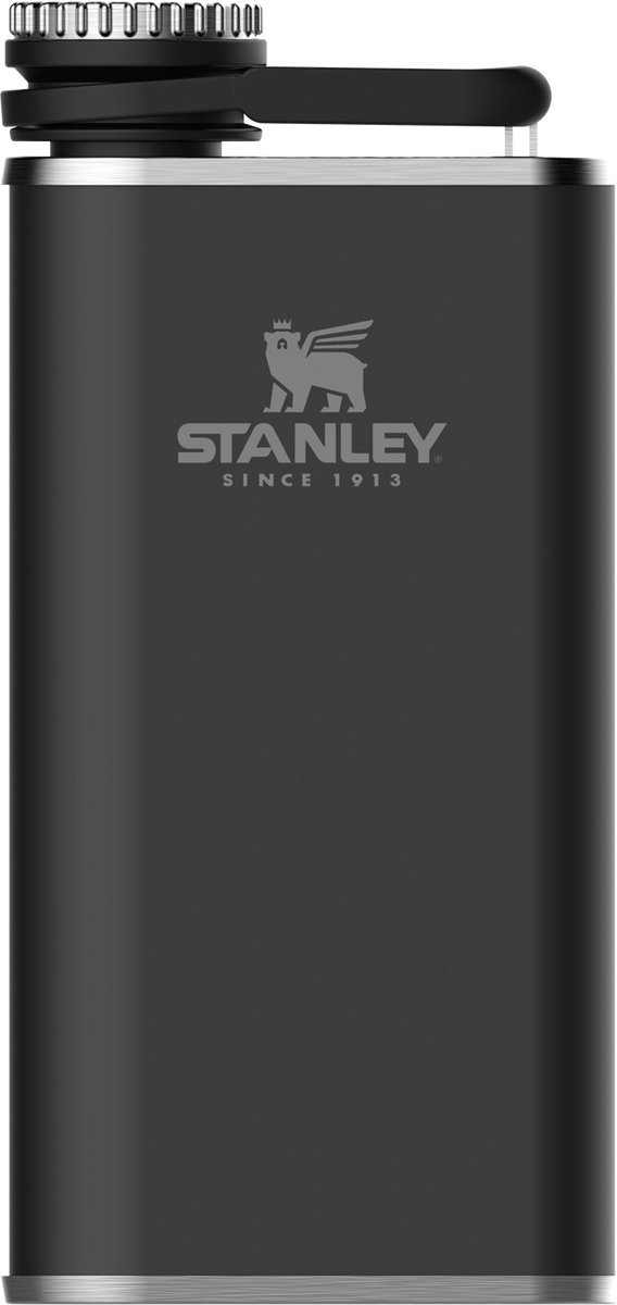 Stanley The Easy Fill Wide Mouth Flask 023L - Flacon - Matte Black