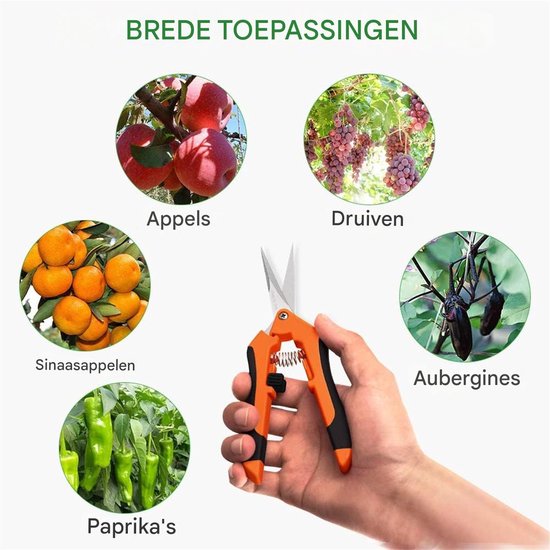 Snoeischaar -3-pack- -Roestvrijstalen messen -Handmatige snoeischaar -Bloemen snoeischaar -Tuinschaar van GARDENA — afbeelding 5