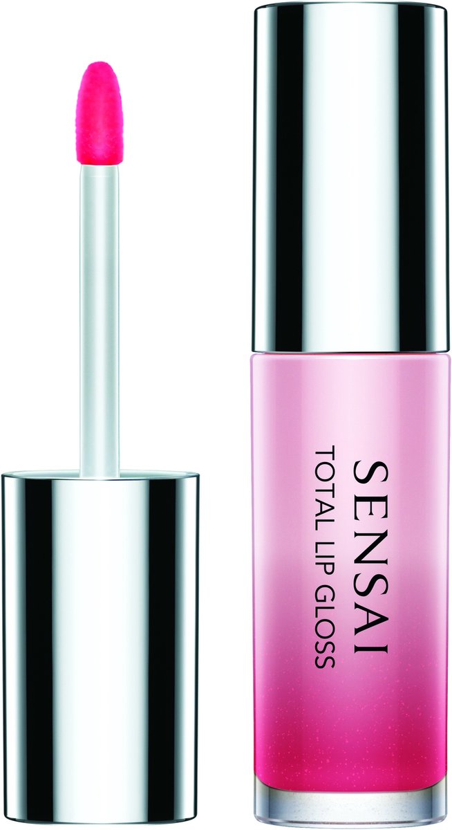 Sensai Lipstick Make-Up Colours Total Lip Gloss in Colours 02 Akebono Red