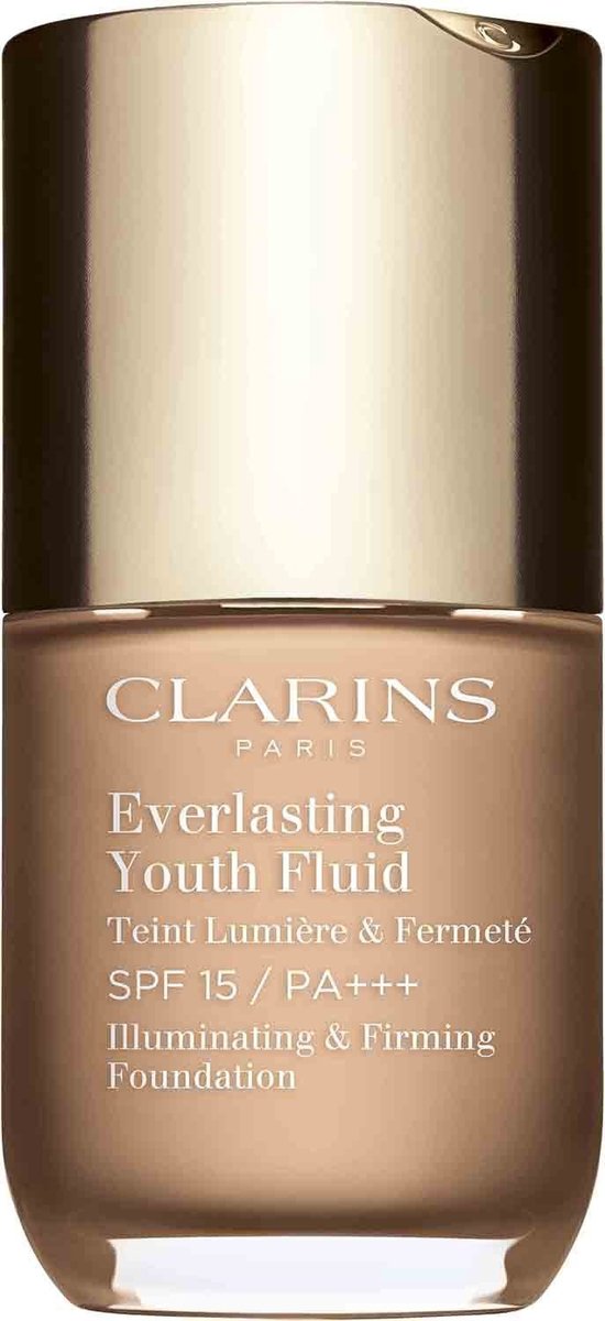 Goedkoopste Clarins Everlasting Youth Fluid - 113 Chestnut - Foundation - 30 ml