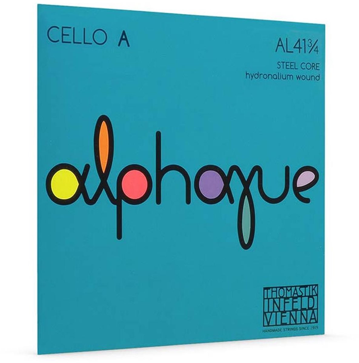 Thomastik Infeld THAL-41-34 cello string A-1 3/4 medium, carbon steel, Hydronalium wound