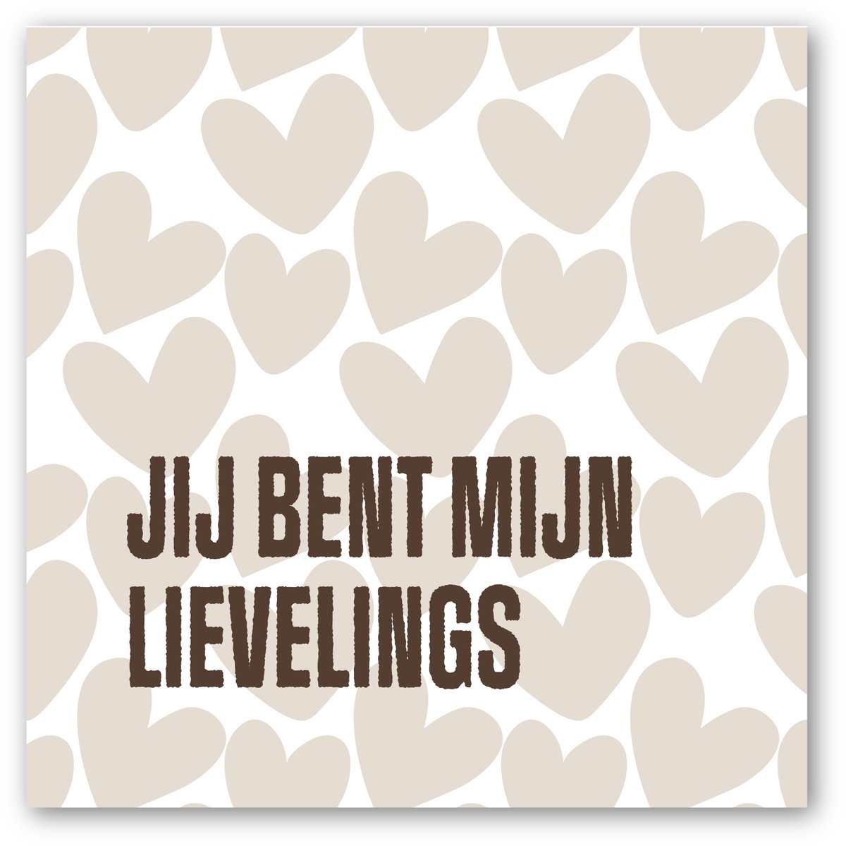 Forex tegeltje | In geschenkverpakking | Lievelings | winkeltjevananne.nl