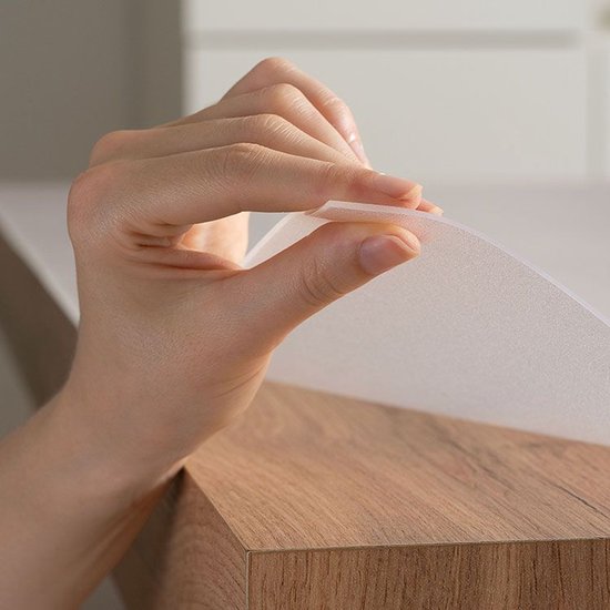 TRENTE - Nappe sur mesure, mate 2mm - Nappe fabriquée à la machine - 90cm x 140cm