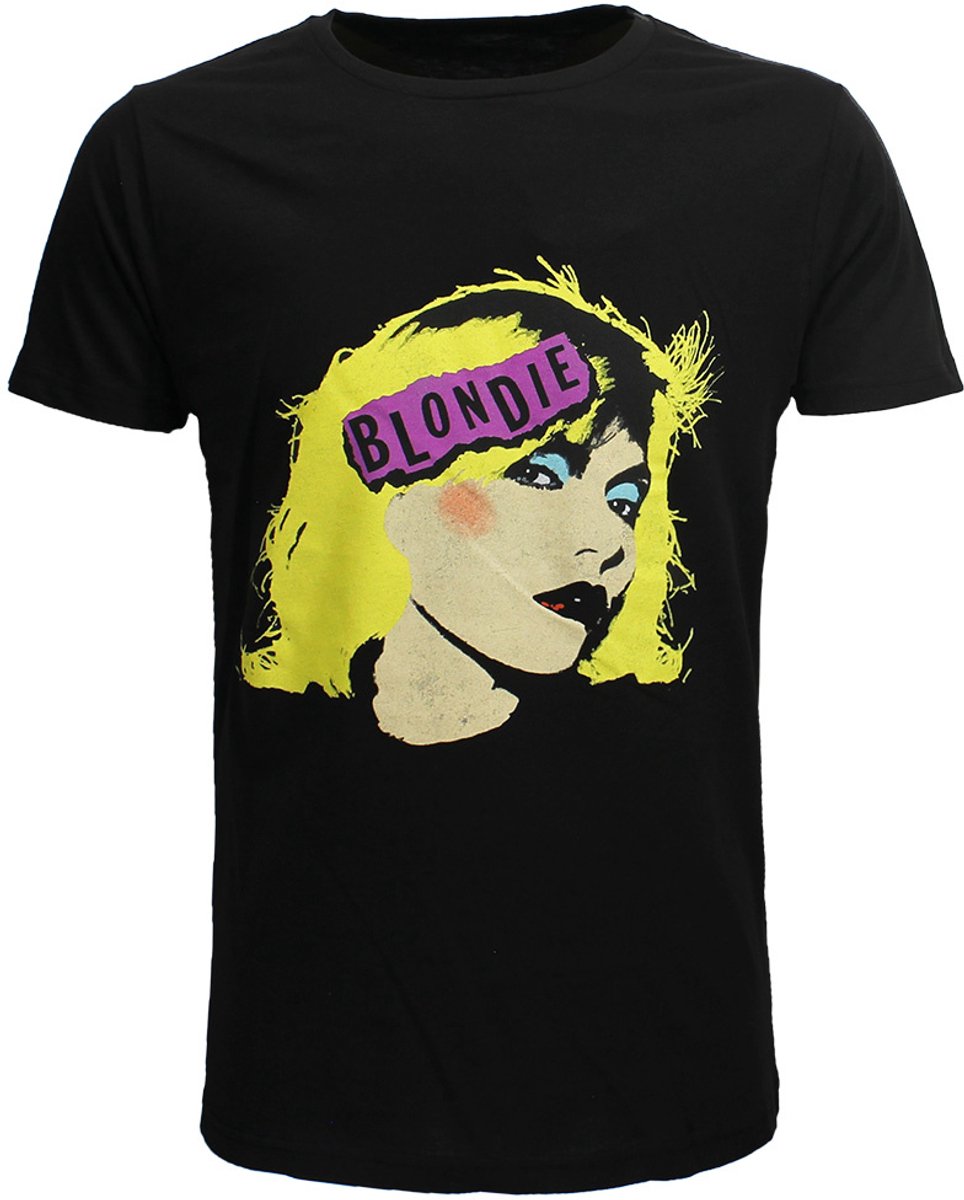 Blondie Punk Logo T-Shirt - Officiële Merchandise - M