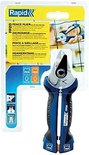 Verpakking met een blauw-grijze hekwerktang. De tang heeft een ergonomische grip en op de voorkant staat 'Rapid FP20'.
