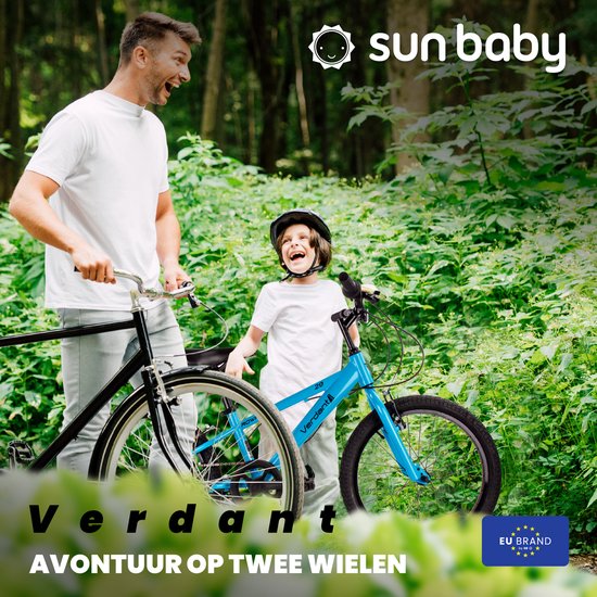 Verdant Bike Kinderfiets voor jongens van 6 tot 10 jaar, 20 inch Blauw, wielmaat te kiezen uit 6 versnellingen Shimano, in hoogte verstelbaar van Verdant Bike — afbeelding 2