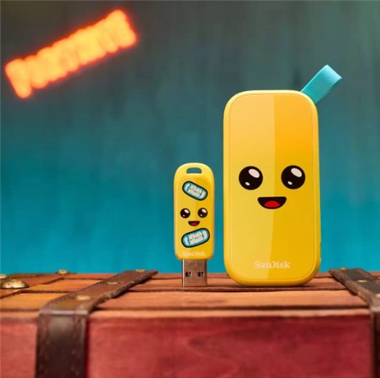 SanDisk SSD Portable 2TB Fortnite -Peely Edition 800MB/s USB3.2 van SanDisk — afbeelding 3