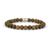 IbizaMen KIDS - Jongens armband - robles - hout - 6mm - 15cm