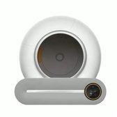 Bol.com Automatische zelfreinigende kattenbak - Litter robot - Ionisch schoonmaaksysteem - Bediening via app - Geruisloos design... aanbieding