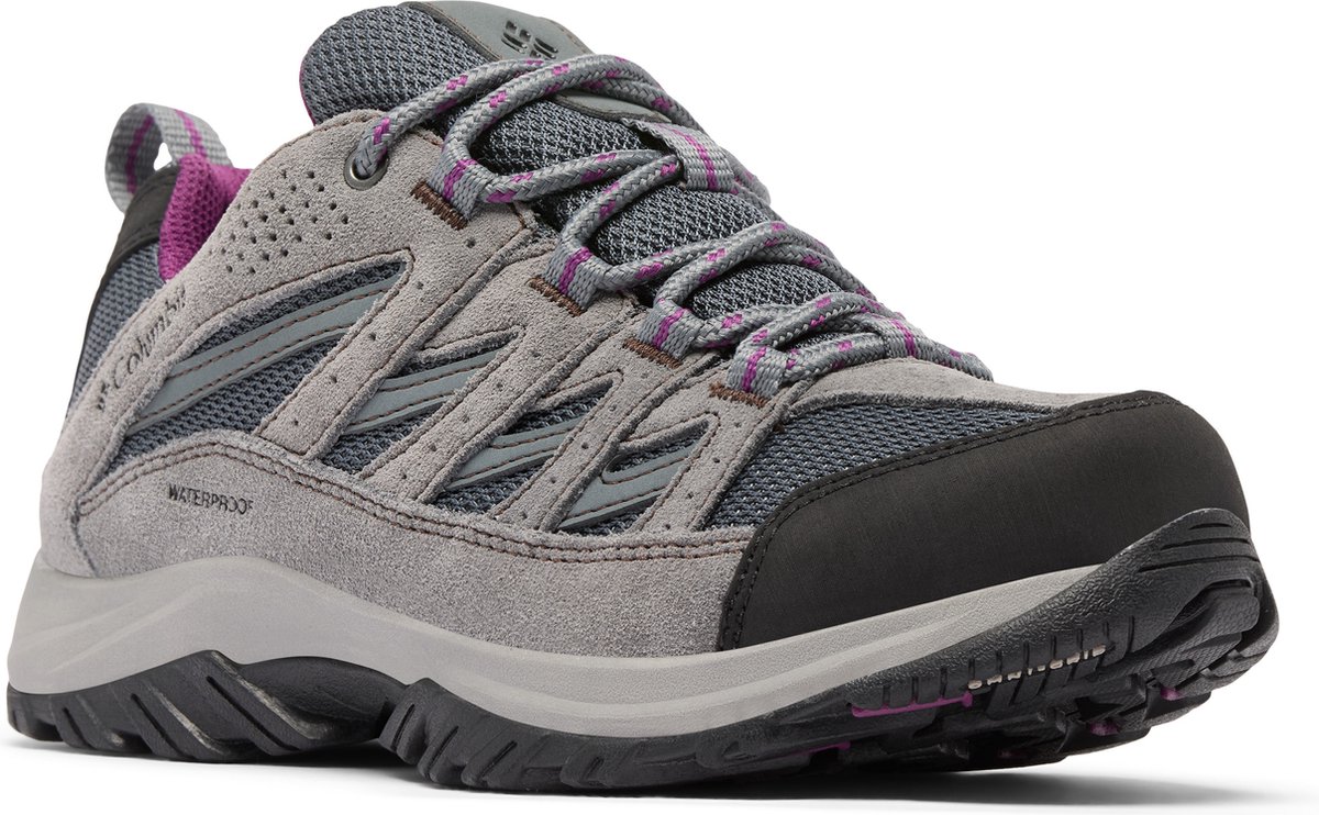Columbia CRESTWOOD WATERPROOF Dames Wandelschoenen - Grey