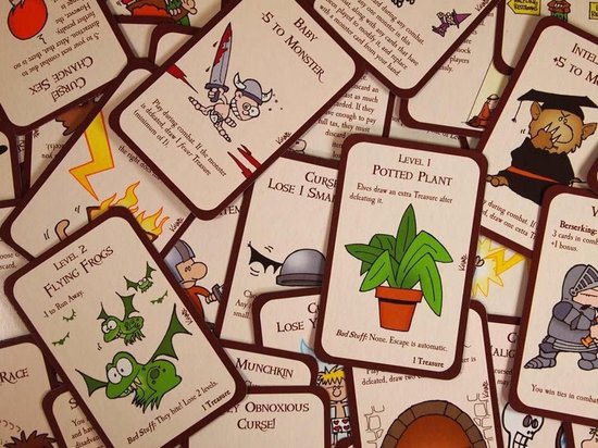 Munchkin - Engelstalig Kaartspel