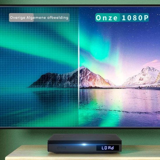 DVD Speler met HDMI - Externe DVD Speler - Blu Ray Spelers - Portable - Zwart — afbeelding 3