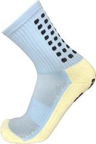 Scoby - Chaussettes de sport antidérapantes - Chaussettes antidérapantes - Chaussettes de sport de maintien - Taille 39/45 - Blauw clair