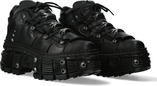 New Rock M-WALL106-S25 Unisex Laars - zwart - EU46