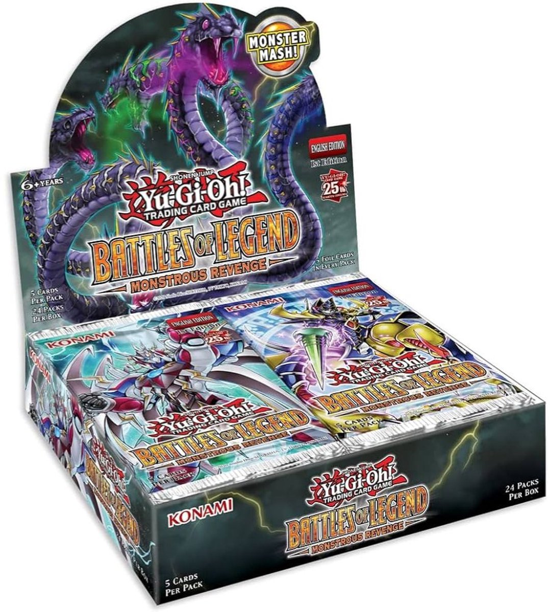 Yu-Gi-Oh! Battle of Legend Monstrous Revenge Booster Display - Yu-Gi-Oh Kaarten