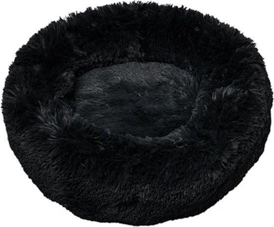 Teddy Hondenmand – Zwart – Maat 3 – 60 Cm – Zacht En Comfortabel