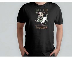 I Get The Zoomies - T Shirt - Funny - LOL - Sarcasm - MemeLife - TooFunny - Grappig - Lachen - GekkeHumor - TeGek