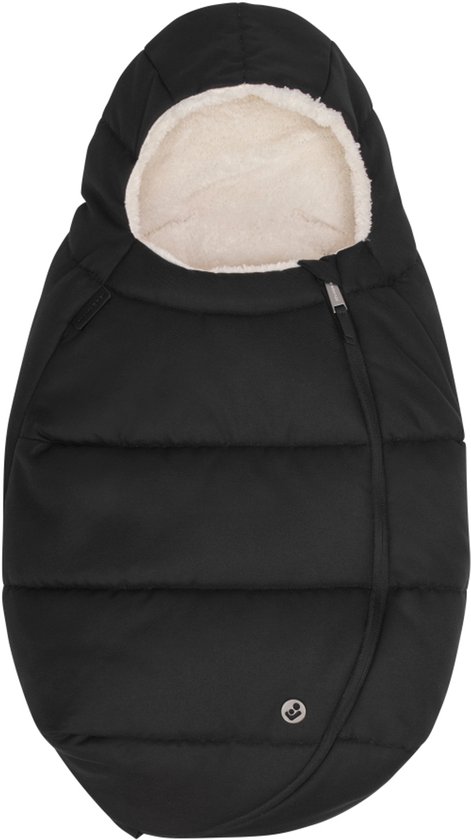Chancelière Maxi-Cosi - Accessoire - Twillic Noir - Pour sièges auto bébé avec ceinture 5 points