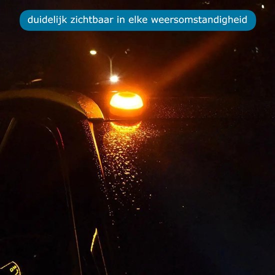 V16 Waarschuwingslamp IDADA 21020060 EHBO-set voor auto's en voertuigen - Gevarendriehoek & Nooddriehoek 2026 - Spanje