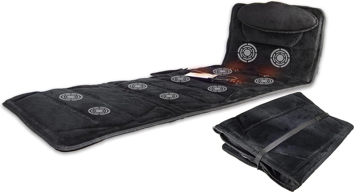 DailySupplies® Massage Apparaat - Massagematras - Massagekussen - Zwart