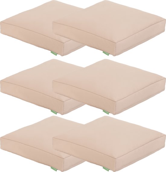 Coussin de matelas - Coussin d'assise intérieur - Coussin de Jardin - Coussin d'assise de jardin - Coussin d'assise pouf - Coussins de salon - Coussin de matelas 60x60 cm