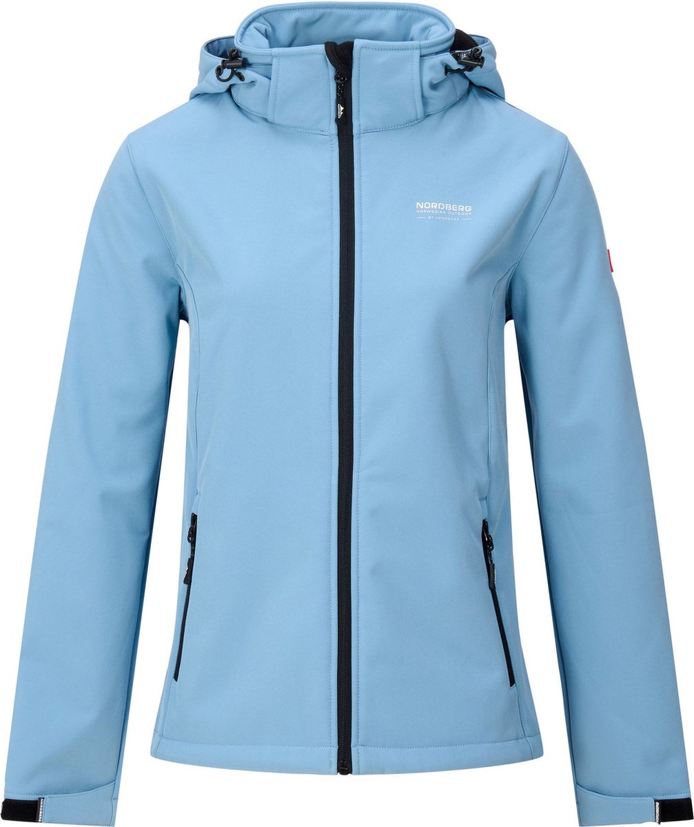 Nordberg Ingrida Dames Softshell Ls00201-le Kleur Blauw