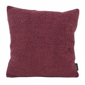 Teddy Wijnrood Kussenhoes | Polyester | 45 x 45 cm