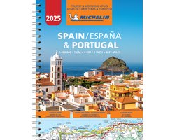 Spain & Portugal 2025 - Tourist and Motoring Atlas (A4-Spiral)