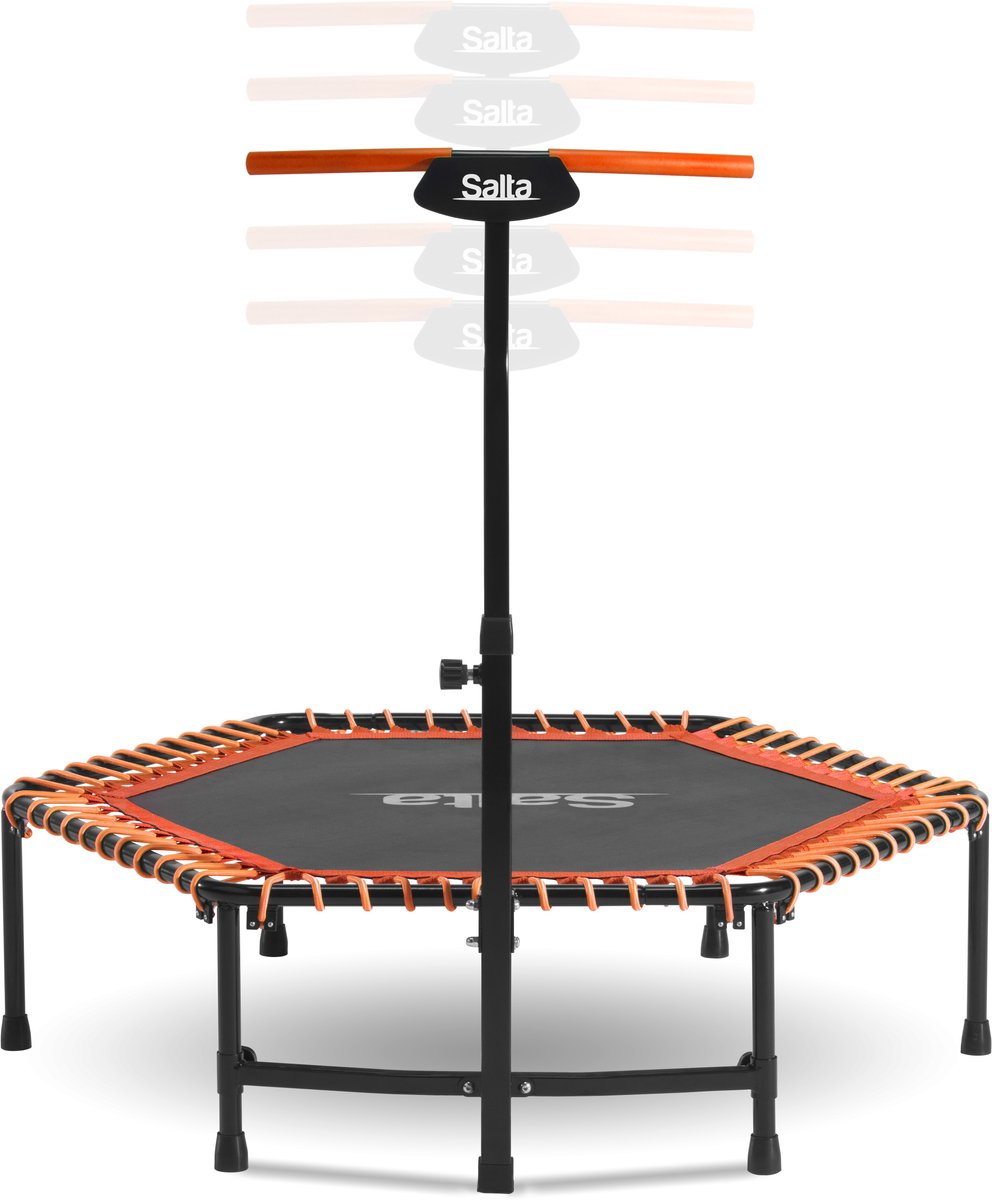 Salta Fitness - Fitness trampoline met handvat - ø 128 cm - Oranje