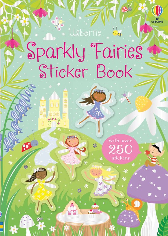Sparkly Fairies Sticker Book - cover