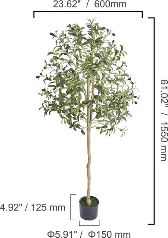 Kunstplant Kersenbloesem 150 cm roze