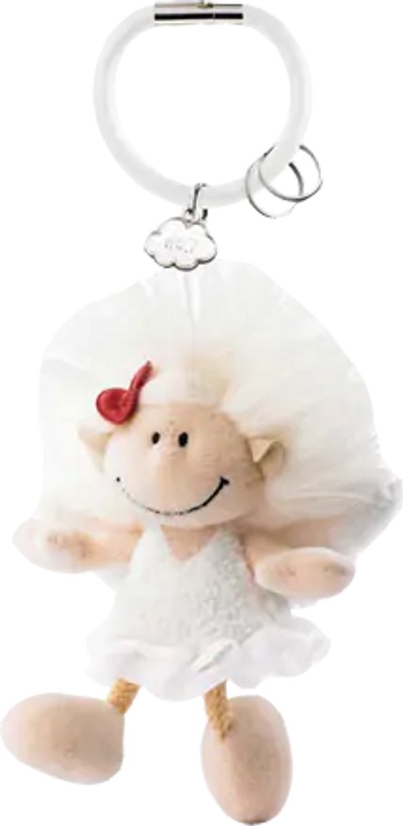 Nici sleutelhanger speelgoed angel voor kinderen multicolor.