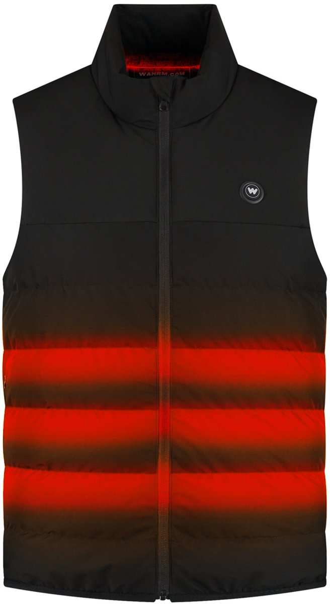 Wahrm – Infrarood Verwarmde Bodywarmer – Heren – 3 Warmtestanden – Oplaadbaar Verwarmingsvest