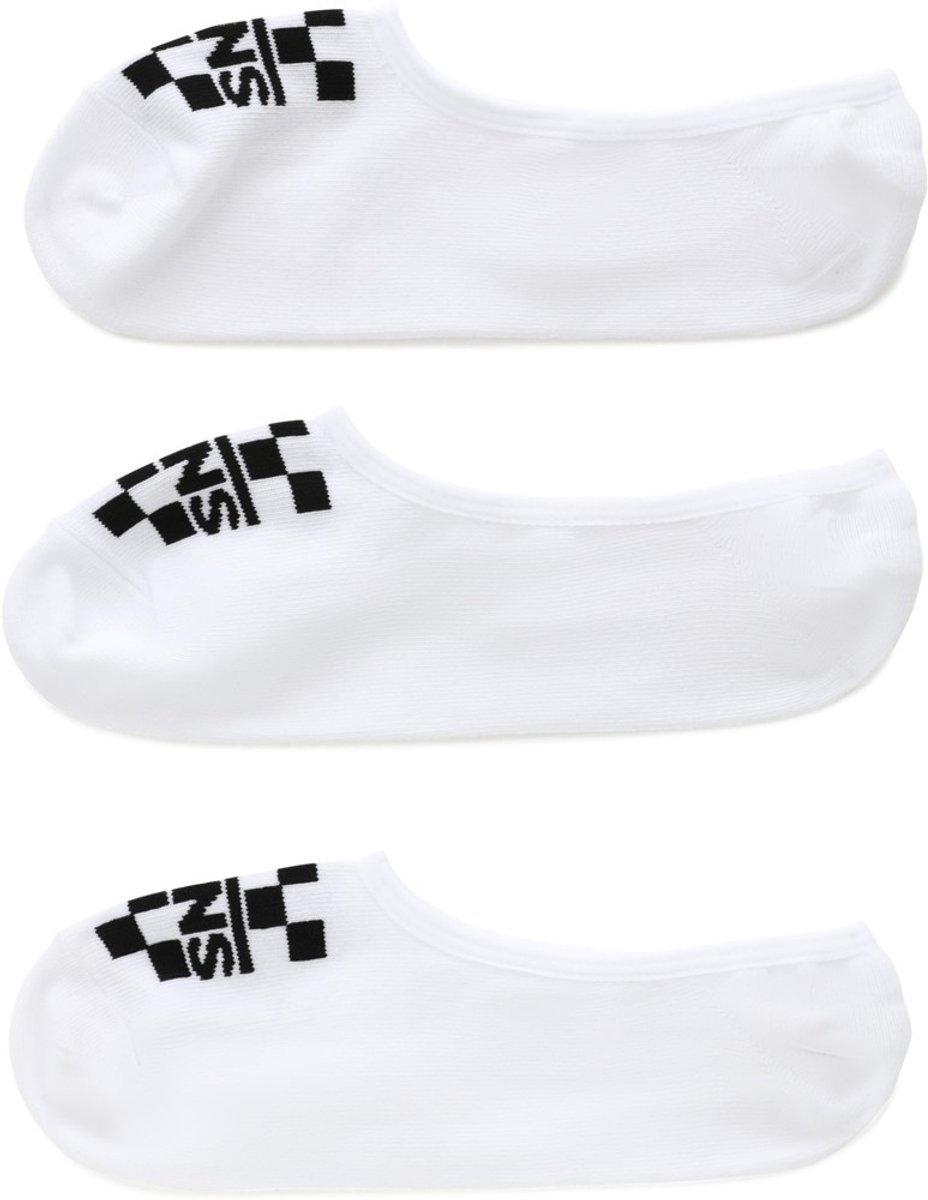 Vans Classic Canoodle B Onzichtbare Sokken 3 Paren 1/2-47 Man Wit