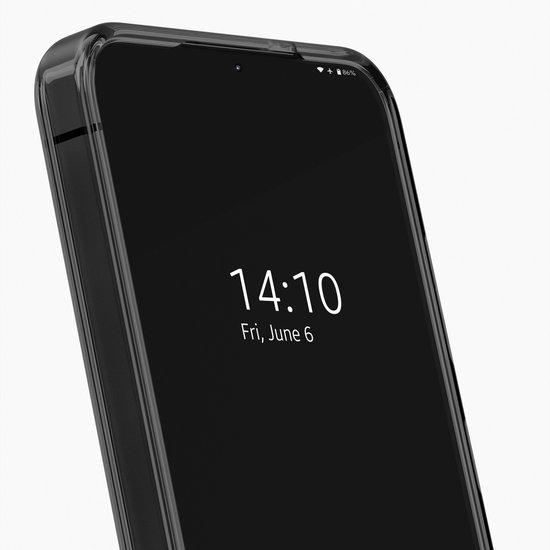 Coque iDeal of Sweden adaptée à la coque Samsung Galaxy S25 Plus - Coque transparente iDeal of Sweden - noir