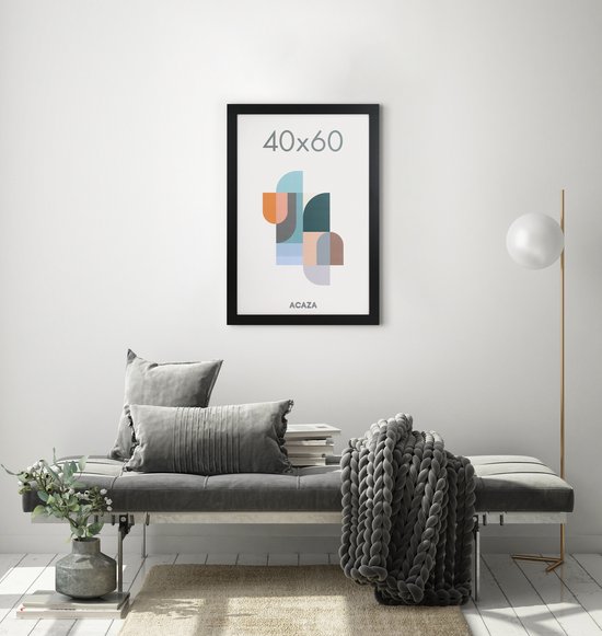 Cadre Photo Madison MDF pour Photos 40x60cm - Zwart