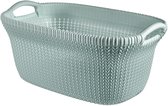Curver Knit Wasmand - 40L - Misty Blue