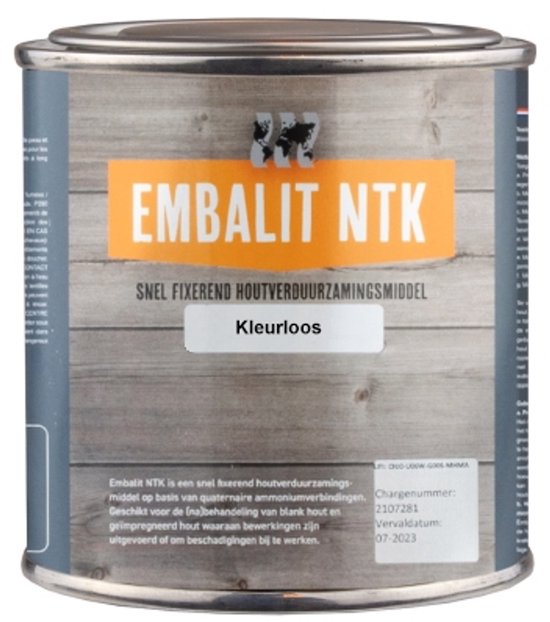 Embalit NTK tegen schimmels en algen 0,75 liter | kleurloos