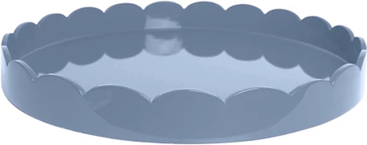 Addison Ross Scalloped dienblad D40.4cm eau de nil