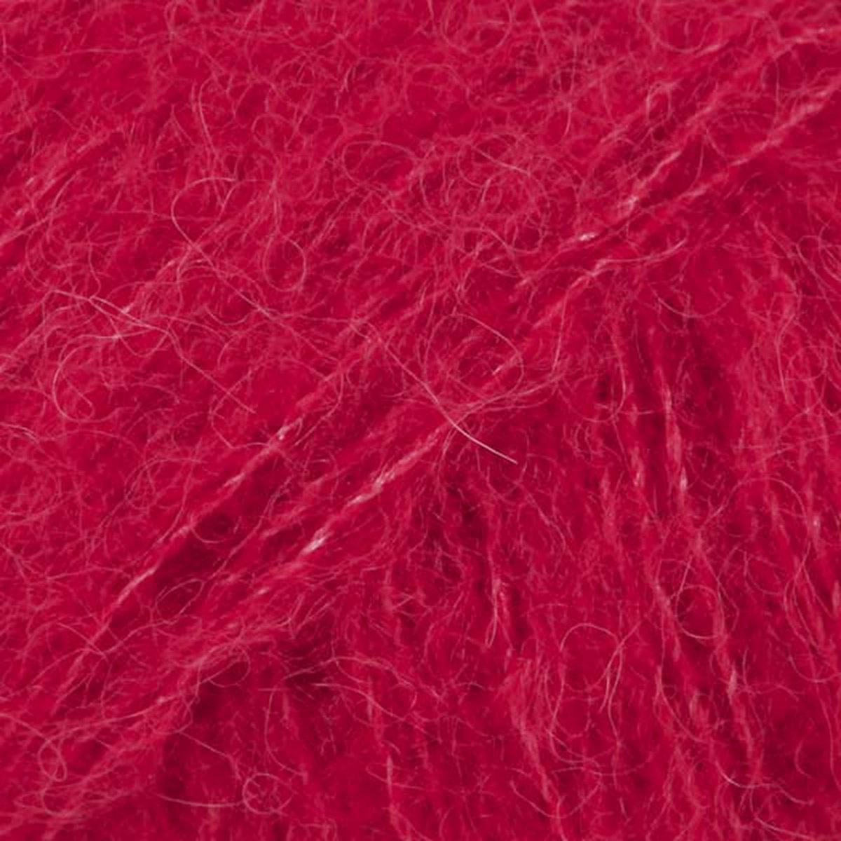 DROPS Brushed Alpaca Silk Uni Colour - 07 rood - Wol Garen