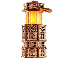 Wood Trick - Modelbouw 3D houten puzzel - Antieke lantaarn - Antique Lantern (WDTK087) - 251 stuks - Geen lijm noch verf nodig!