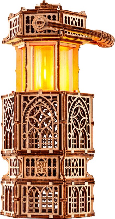 Wood Trick Antique Lantern