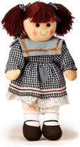 SunnyToys – lappenpop Sarah – popje / knuffel – zacht & kleurrijk - 45 cm