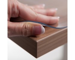 Tafelbeschermer glashelder 2,2 mm - 100 cm breed - Beschikbaar in 12 maten