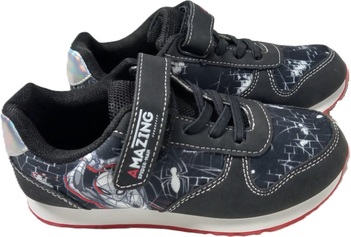 Marvel Spider sneakers sportschoenen zwart