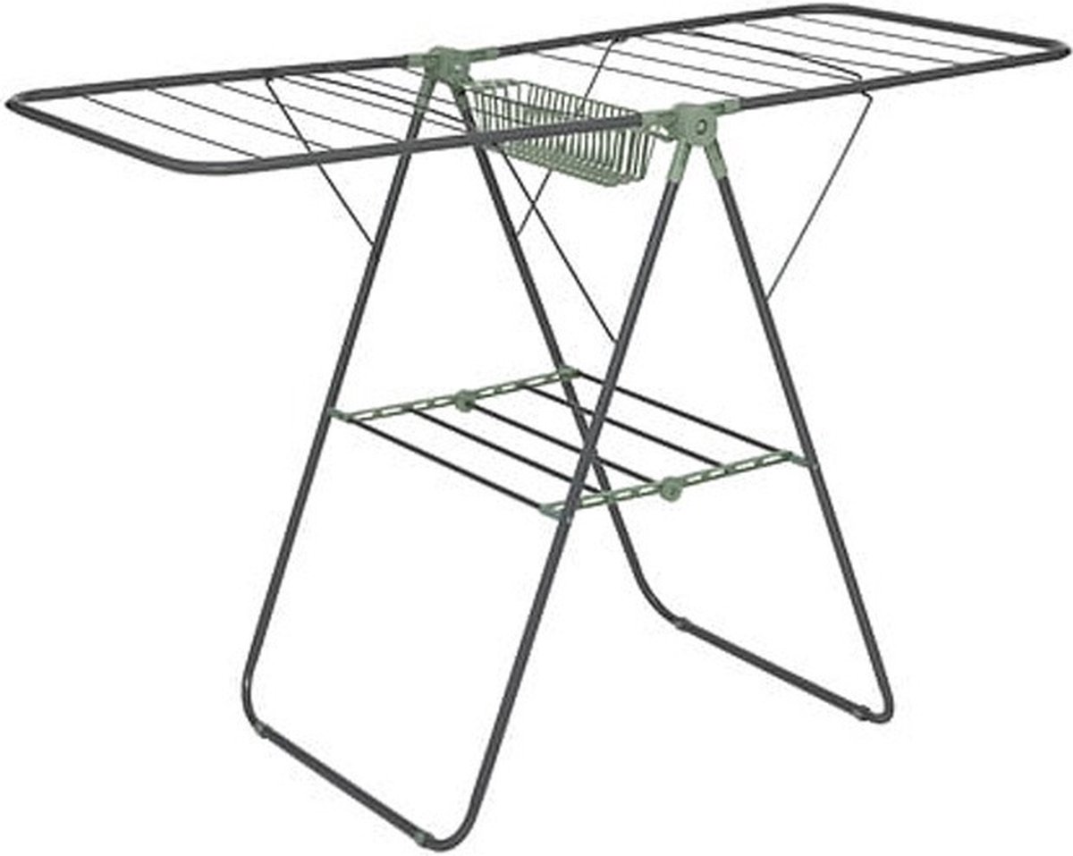 Five Wasrek/droogrek - zwart - metaal - 92 x 60 x 137 cm - staand - kledingrek