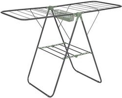 Five Wasrek/droogrek - zwart - metaal - 92 x 60 x 137 cm - staand - kledingrek