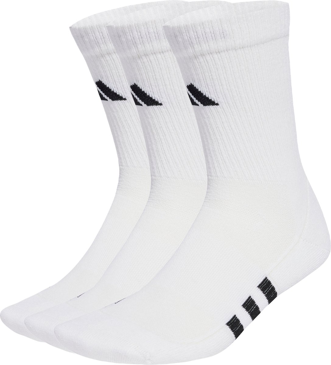 adidas Performance Performance Gevoerde Sokken 3 Paar Unisex – 46-48 Wit