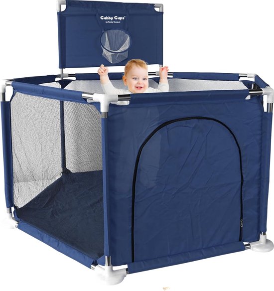 Box Voor Baby's, 205 X 147 66 Cm, Kleine Modulair Met 50 Ballen En Veiligheidsdeur Babyhek Speelbox Binnen Buiten Activiteitencentrum Peuters 628954900