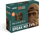 CARTONIC- TROIS SINGES SAGES : N'ENTENDS PAS LE MAL- Puzzle 3D- puzzles- DIY- Enfants et adultes